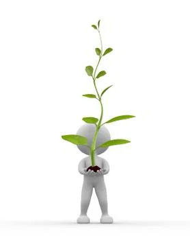 Big plant Stock Illustration