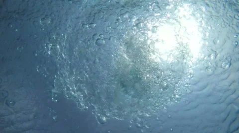 Big Plastic Bottle Thrown into a Quiet Pool of Clear and Fresh Water. Stock-Footage 49511079