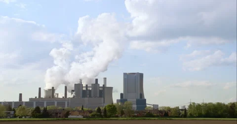 Big Power Plant Stock-Footage 49687348