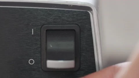 Big Power Switch Blender On Off Medium Stock Footage 47259881
