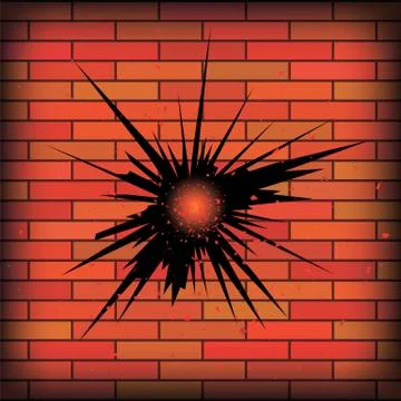 Big Powerful Bang Stockillustratie