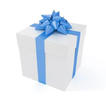 Big present box Illustrazione stock