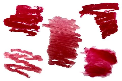 Big print lipstick Stock Illustration