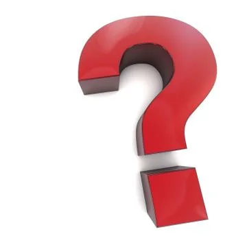 Big question mark Stock Illustration