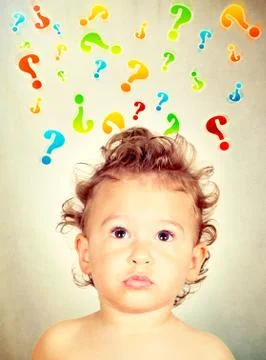 Big questions Stock Photos