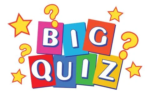 Big Quiz Banner Stock Illustration