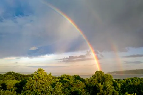 Big rainbows Stock Photos