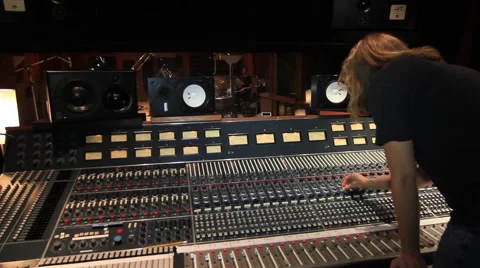 Big Recording Studio Video stock 52684122