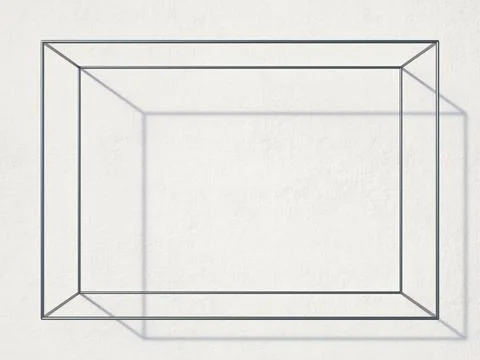 Big rectangular shaped wall rack 3D Big rectangular shaped wall rack 3D re... 스톡 사진