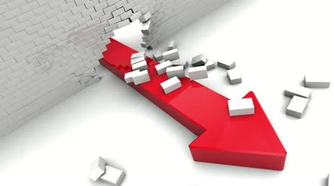 Big red arrow Stock-Footage 21688057