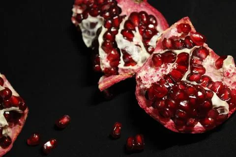 Big red garnet Stock Photos