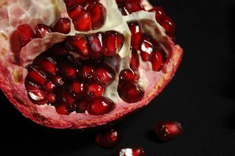 Big red garnet Stock Photos