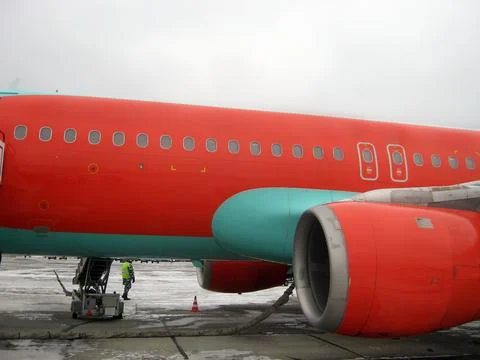 Big red plane Photos