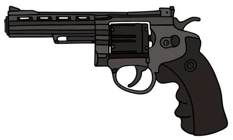 Big revolver Stock Illustration