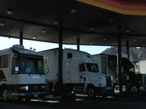 Big Rig 02 Vídeo Stock 357075