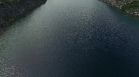 Big river in Alaska Stock Footage 52004453