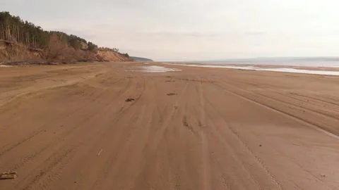 Big river coast Stock Footage 166547550