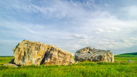 Big Rock July 19 2012 Time Lapse Stock Footage 283234038
