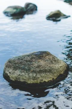 A big rock Foto stock