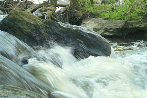 Big Rock Rapids Loop - NTSC Stock Footage 4886180