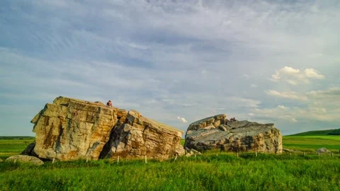 Big Rock Timelapse 2 Stock Footage 284657370