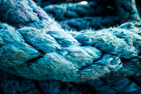 Big rope close up shot Stock Photos