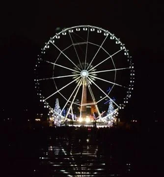 Big round in Paris Foto stock