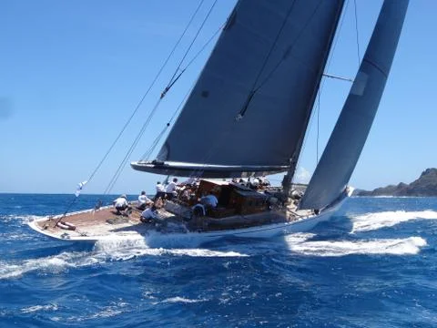 Big Sailboat Stock Photos