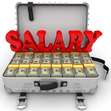 Big salary Ilustração Stock