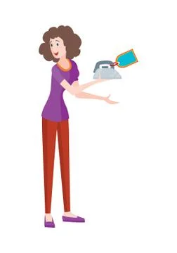 Big Sale in Electronics Store Flat Vector Concept Stock Illustration