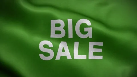 Big Sale Flag Loop Vol.3 Stock Footage 336868172