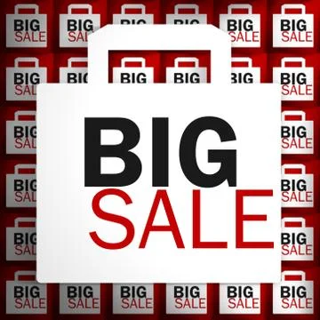 Big sale Stock Illustration