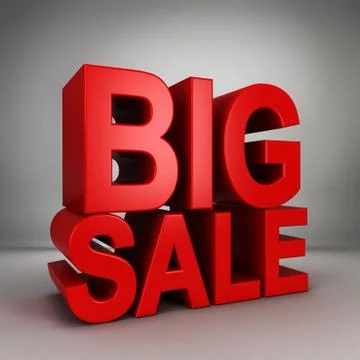 Big sale Stock Illustration