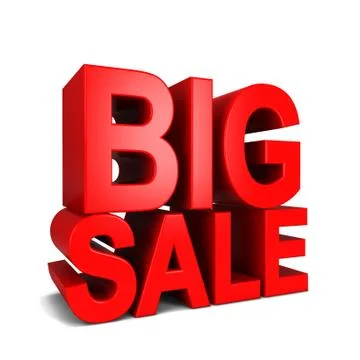 Big sale Stock Illustration