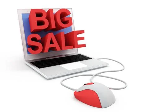 Big sale! Stock Illustration