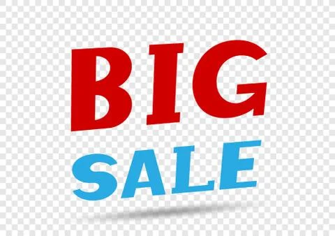 Big sale message Stock Illustration