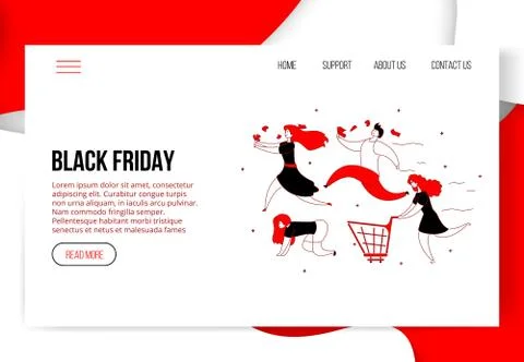Big sales online Stock Illustration