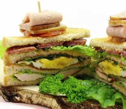 Big sandwich Stock Photos