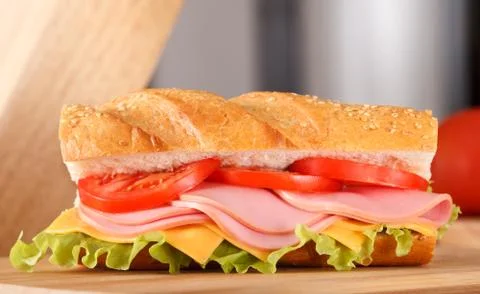 Big sandwich Stock Photos