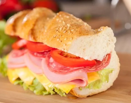 Big sandwich Stock Photos