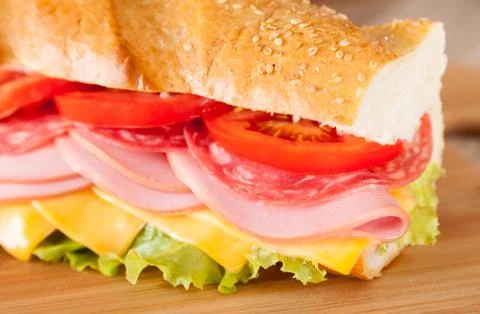 Big sandwich Stock Photos