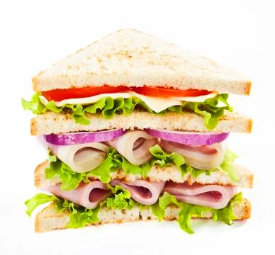 Big sandwich Stock Photos