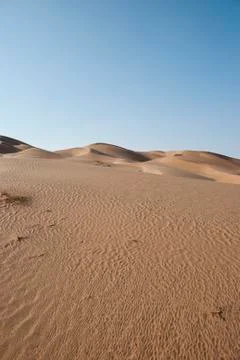 A big sandy dune Foto stock