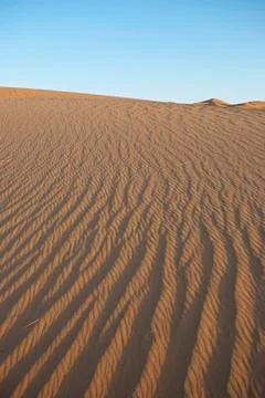 A big sandy dune Foto stock