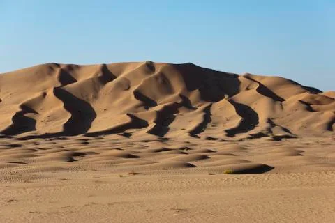 A big sandy dune Foto stock
