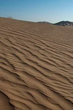 A big sandy dune Foto stock