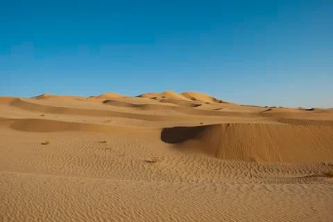 A big sandy dune Foto stock