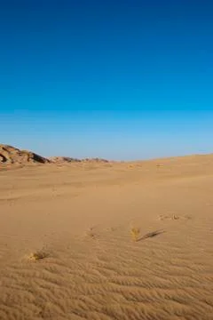 A big sandy dune Foto stock