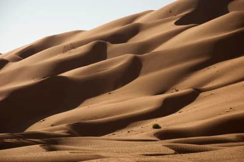 A big sandy dune Foto stock