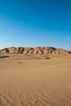 A big sandy dune Foto stock